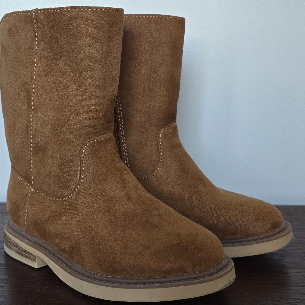 Cat & Jack Brown Toddler Boots Size 8
